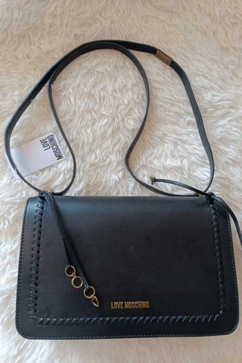 Bolso Moschino de cuero convertible con bandolera para cruzar