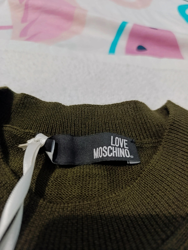 Vestido Moschino de punto plisado – Talla XXL - Imagen 7