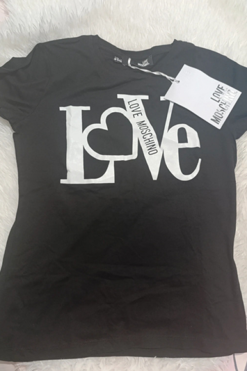 Camiseta Moschino de algodón – Talla 42 IT