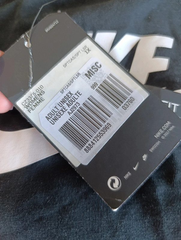 Body Nike unisex de tirantes – Talla XL - Imagen 4