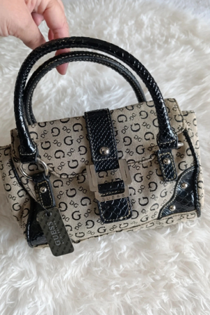 Bolso de mano vintage años 2000 estilo chic